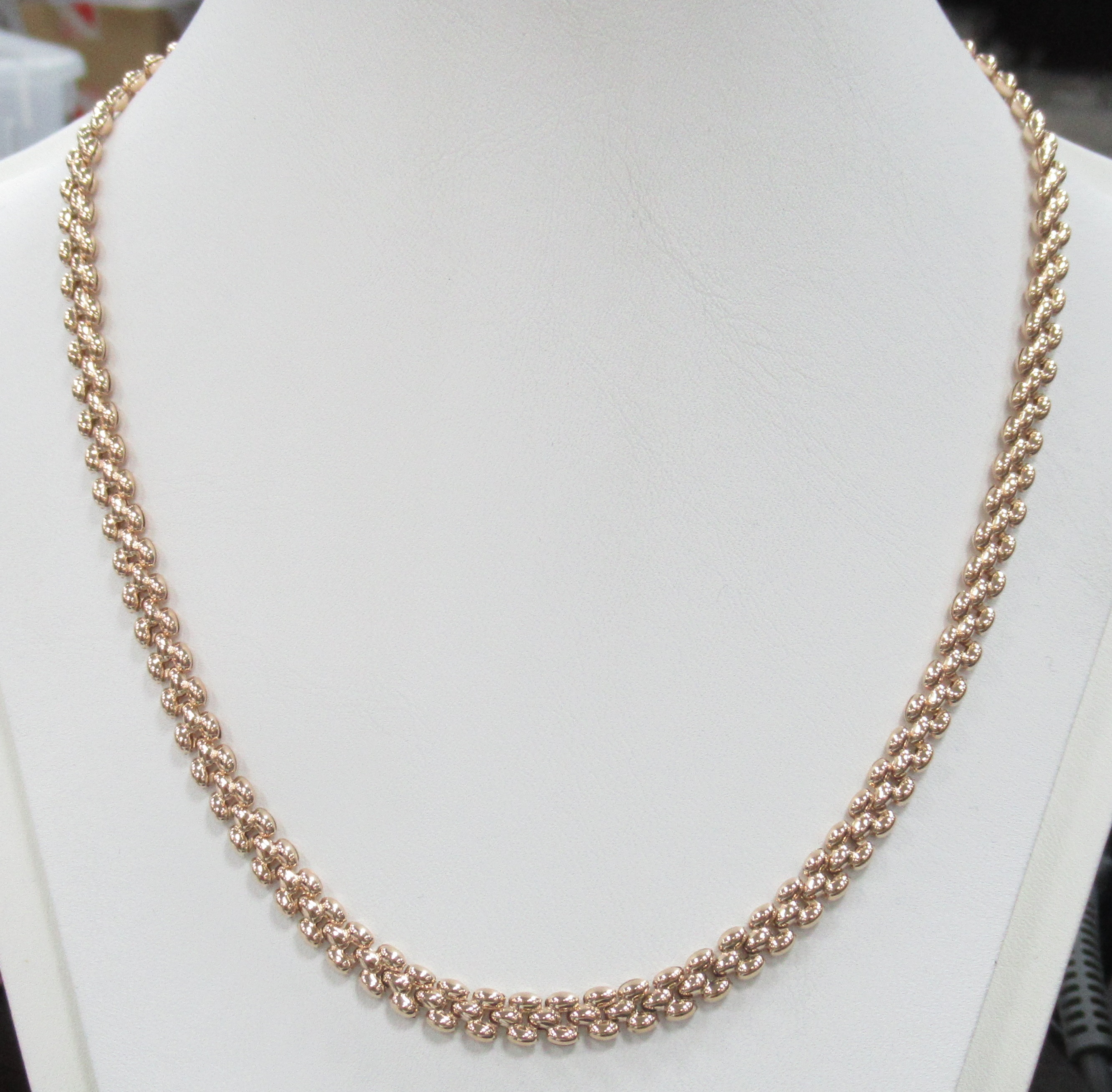 Цепь из золота плетение "Фантазийное"